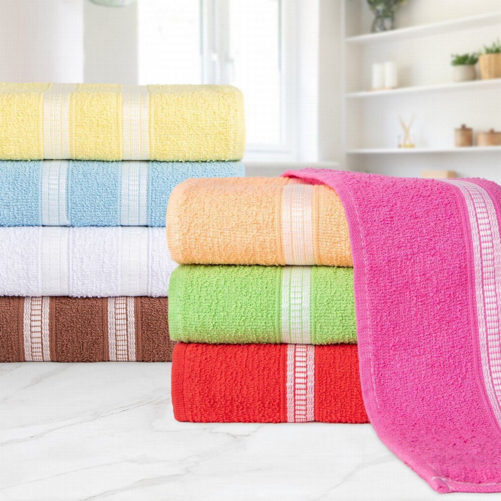 Kit 2 Toalhas de Banho Madri Ótima Absorção 60x115cm